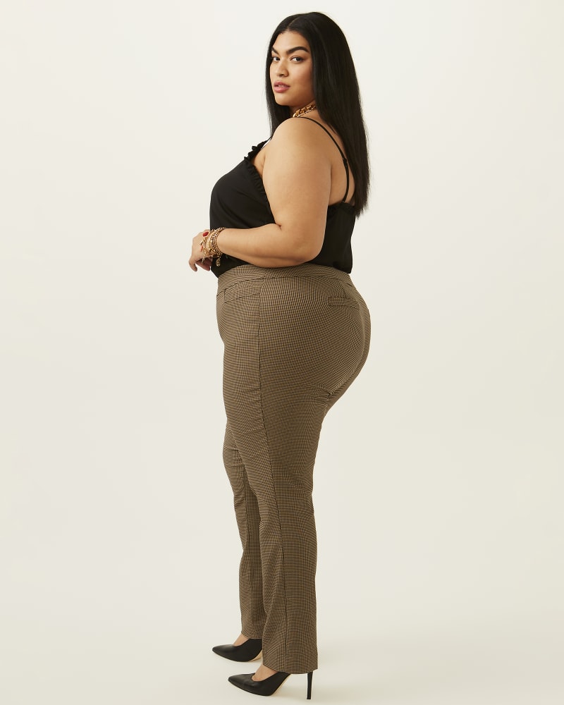 Plus size pull on khaki pants cheap